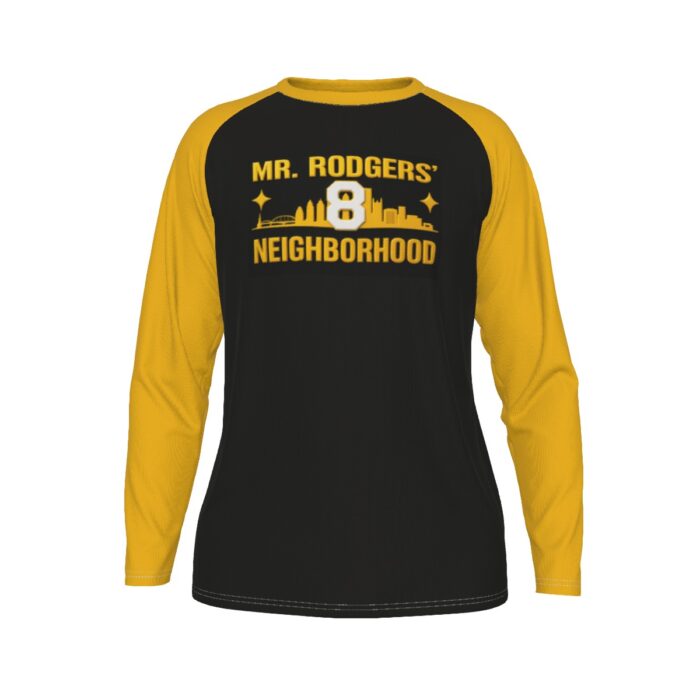 Pittsburgh Steelers All-Over Print Men's Long Sleeve T-shirt With Raglan Sleeve - Image 4