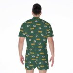 Green Bay Packers All-Over Print Men's Rompers - Image 3
