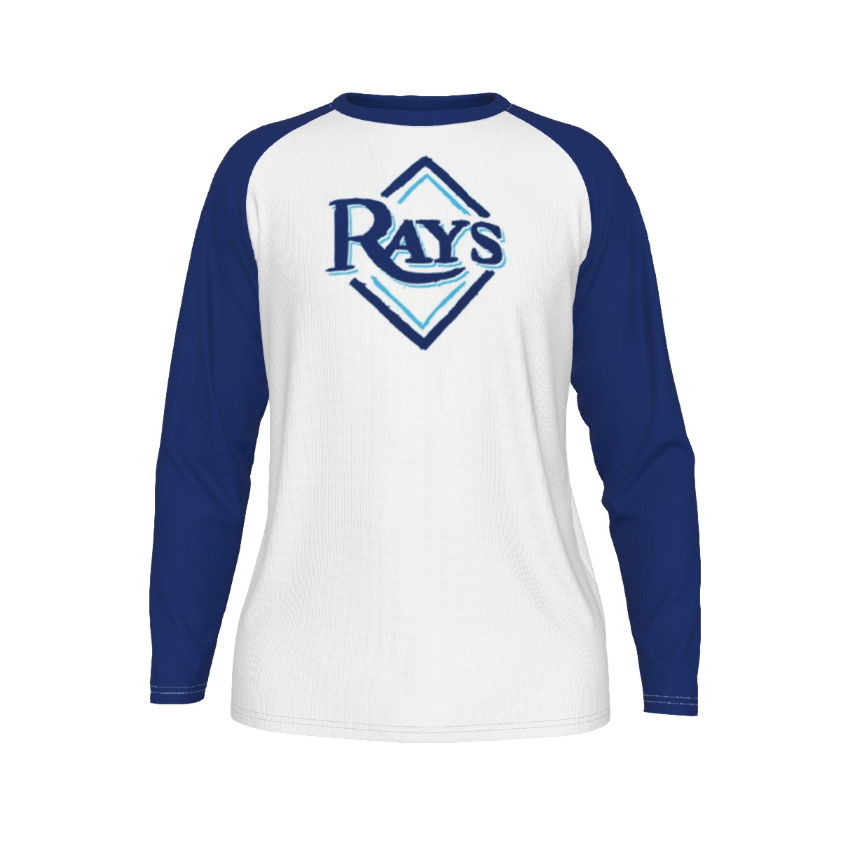 Tampa Bay Rays Men's Long Sleeve T-shirt With Raglan Sleeve