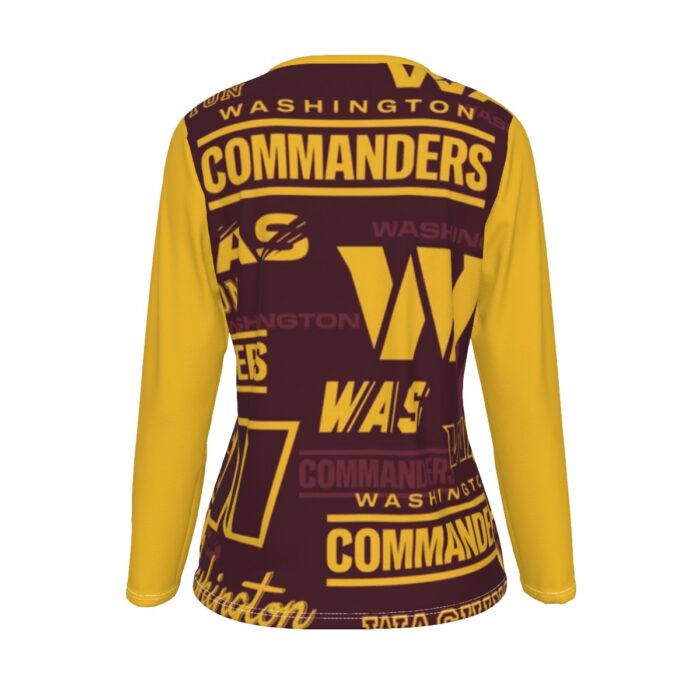 Washington Commanders Women's Oversized T-shirt | 190GSM Cotton - Image 2