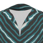 Philadelphia Eagles Zubaz All-Over Print  Men's African Dashiki Shirt - Image 6