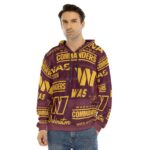 Washington Commanders Pullover Hoodie | Velvet - Image 4