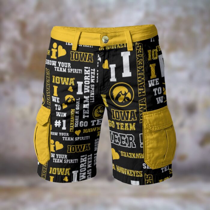 Iowa - Hawkeyes Cargo Shorts - Image 2