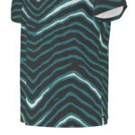 Philadelphia Eagles Zubaz All-Over Print  Men's African Dashiki Shirt - Image 7