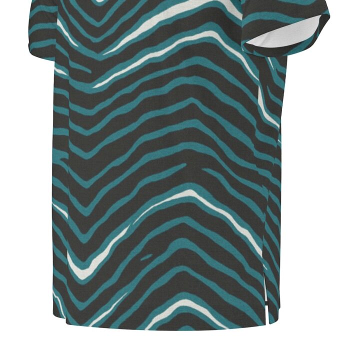 Philadelphia Eagles Zubaz All-Over Print  Men's African Dashiki Shirt - Image 7