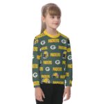 Green Bay Packers All-Over Print Kid's Sweatshirt