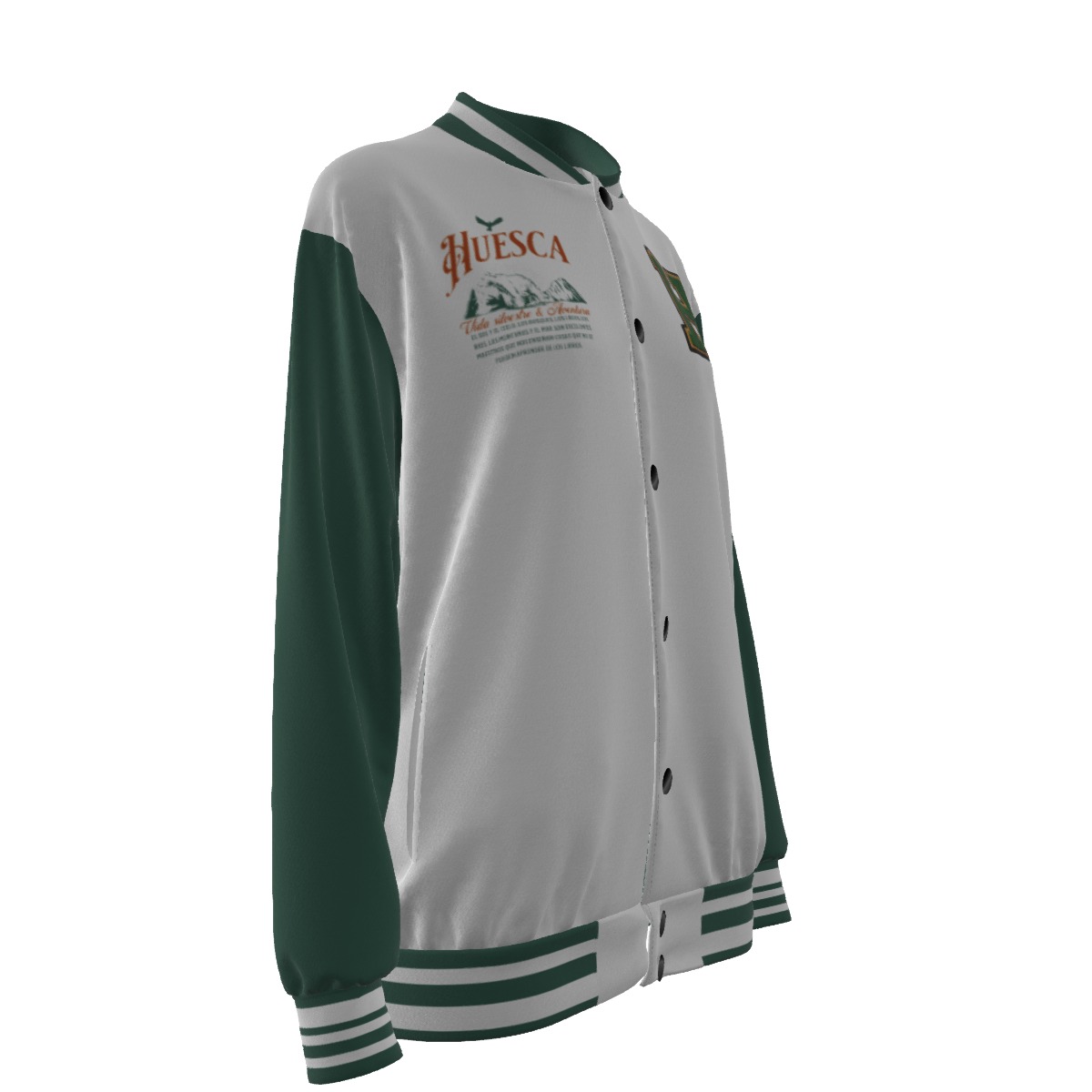 Chaqueta de béisbol Huesca con estampado integral - Image 5