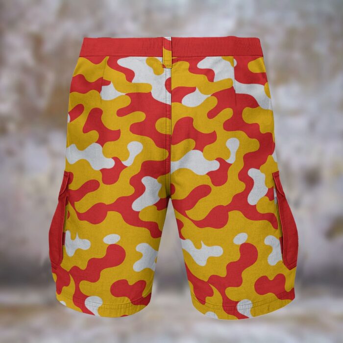 Kansas City Chiefs  camo Cargo Shorts - Image 1