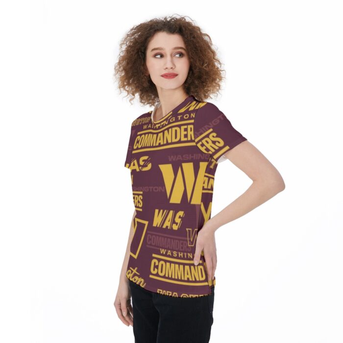 Washington Commanders Round Neck T-Shirt - Image 3