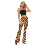 Washington Commanders Zubaz Women's High Elastic Flare Pants - Image 2