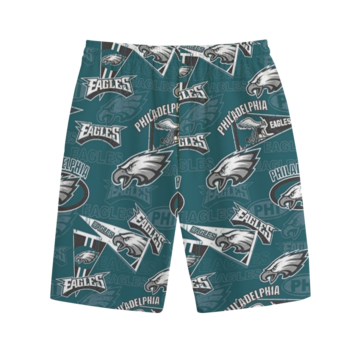 Philadelphia Eagles Zubaz All-Over Print Unisex Short Pants | 310GSM Cotton
