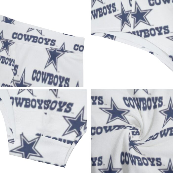 Dallas Cowboys Zubaz All-Over Print Men's Triangle Low-rise Underwear - Image 6