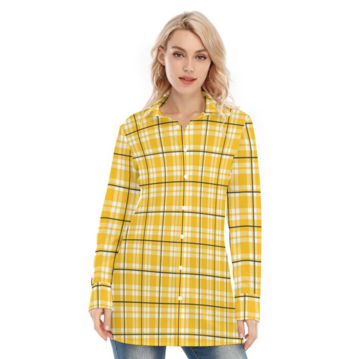 Pittsburgh Steelers Zubaz All-Over Print Women's Long Shirt - Image 6
