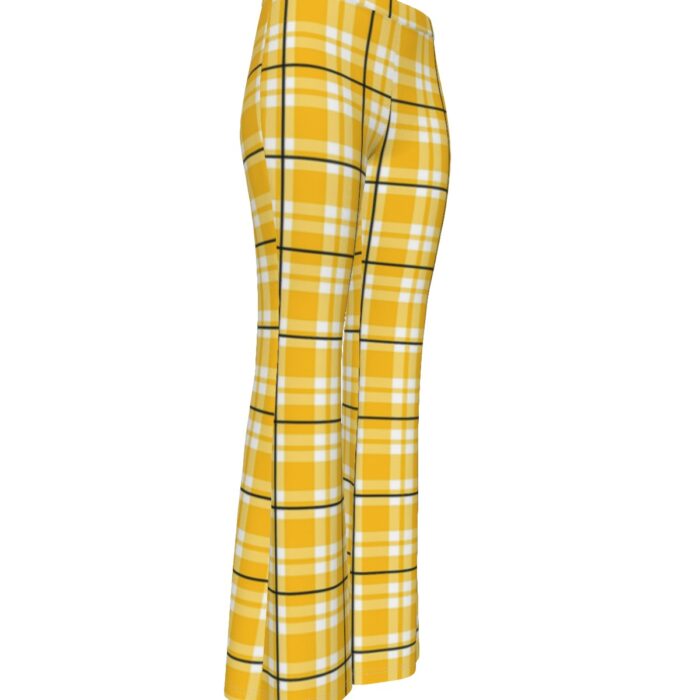Pittsburgh Steelers All-Over Print Women's Skinny Flare Pants - Image 4