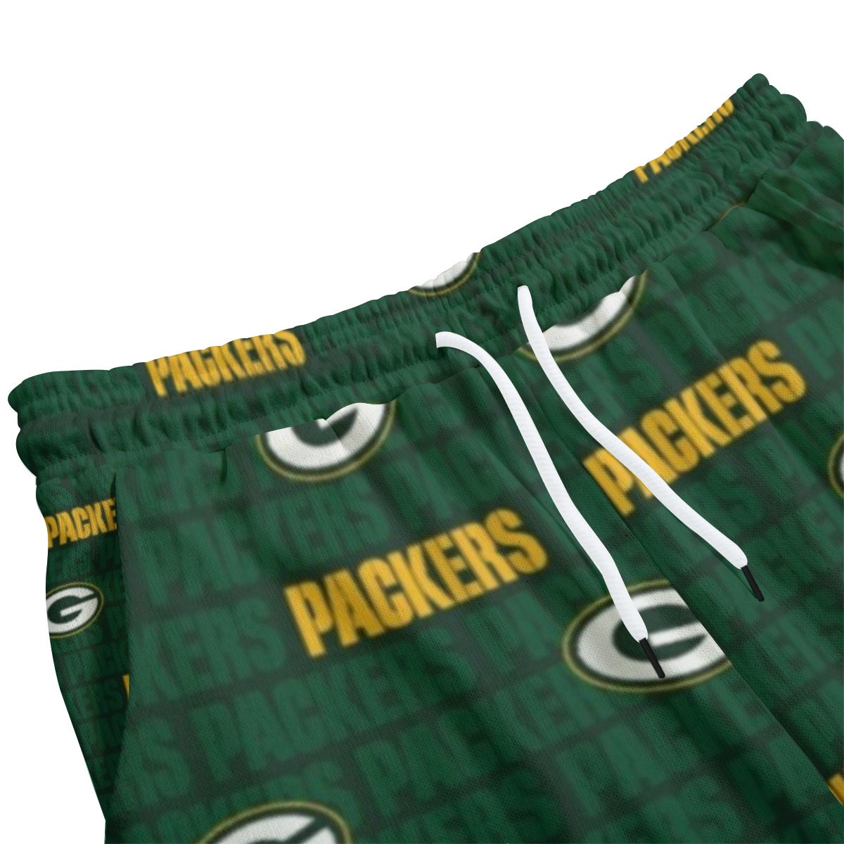 Green Bay Packers All-Over Print Unisex Knitted Fleece Pants - Image 3