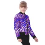 Buffalo Bills Zubaz All-Over Print Kid's Bomber Jacket - Image 2