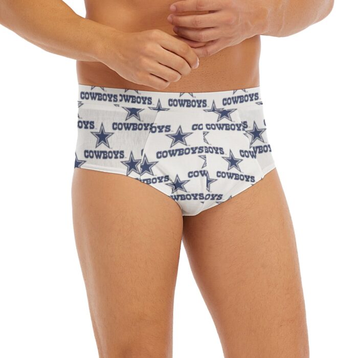 Dallas Cowboys Zubaz All-Over Print Men's Triangle Low-rise Underwear - Image 4