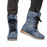 Dallas Cowboys Zubaz All-Over Print Women's Plush Boots