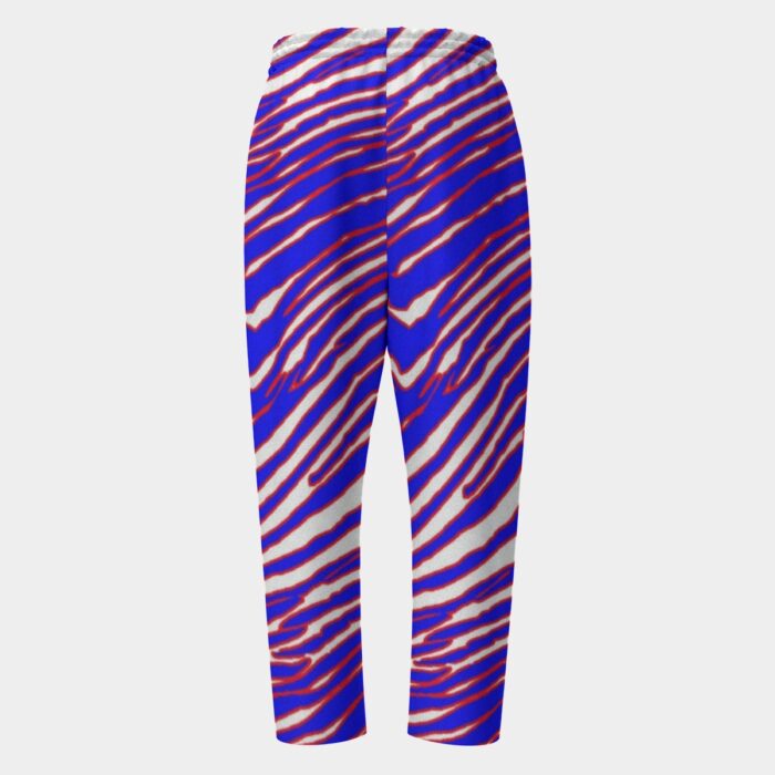 Buffalo Bills Zubaz All-Over Print Men's Harem Sports Pants - Image 2