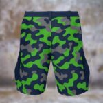 Seattle Seahawks camo Cargo Shorts - Image 3