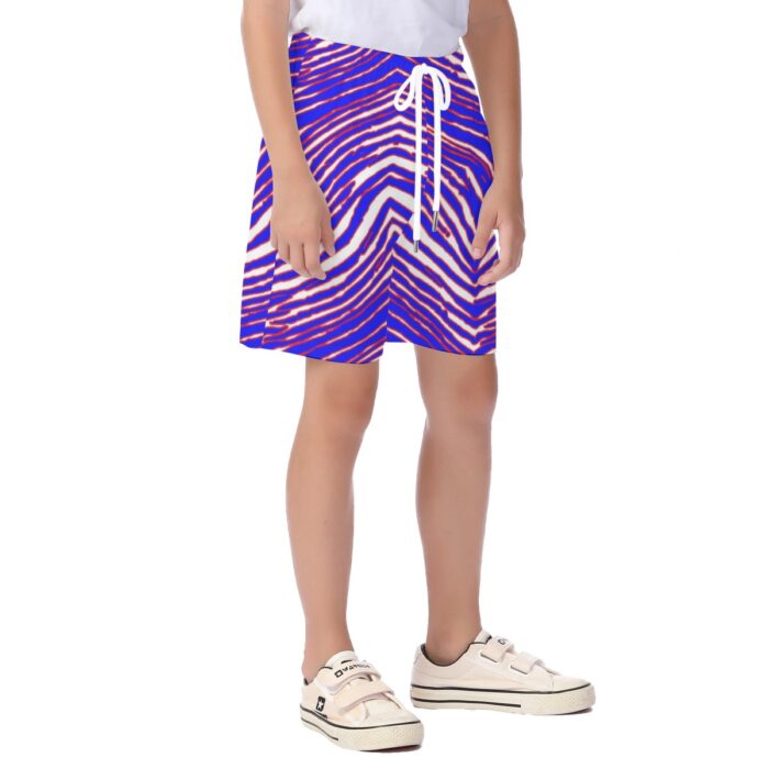 Buffalo Bills Zubaz All-Over Print Kid's Beach Shorts - Image 3