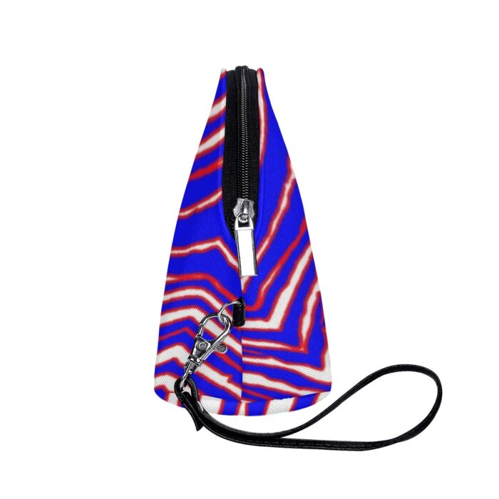 Buffalo Bills Zubaz Curved Cosmetic Bags - Image 1