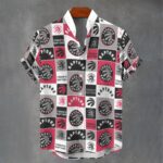 Toronto Raptors Men's Stand Collar Shirt|110GSM Imitation Flax