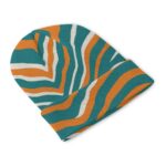 Miami Dolphins Zubaz All-Over Print Knitted Hat - Image 2