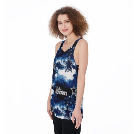 Dallas Cowboys Zubaz All-Over Print Women's Tank Top