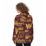 Washington Commanders Redskins Women's Pullover Hoodie - Image 4