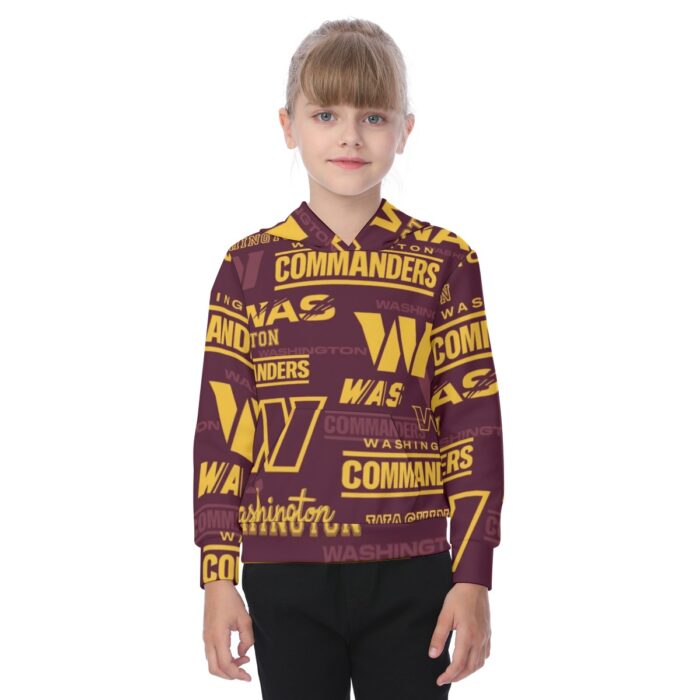 Washington Commanders  Oversized Kid's Hoodie - Image 1