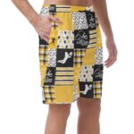 Pittsburgh Steelers Zubaz All-Over Print Men's Casual Shorts - Image 2