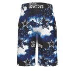 Dallas Cowboys Zubaz All-Over Print Men's Over-The-Knee Shorts - Image 4