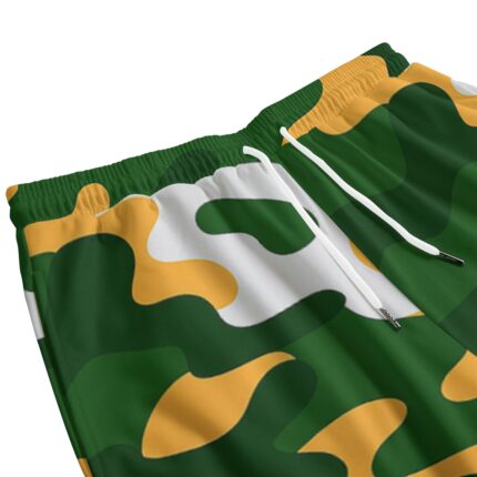 Green Bay Packers All-Over Print Men's Sweatpants With Waistband