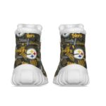 Pittsburgh Steelers Zubaz All-Over Print Women's Zip-up Snow Boots