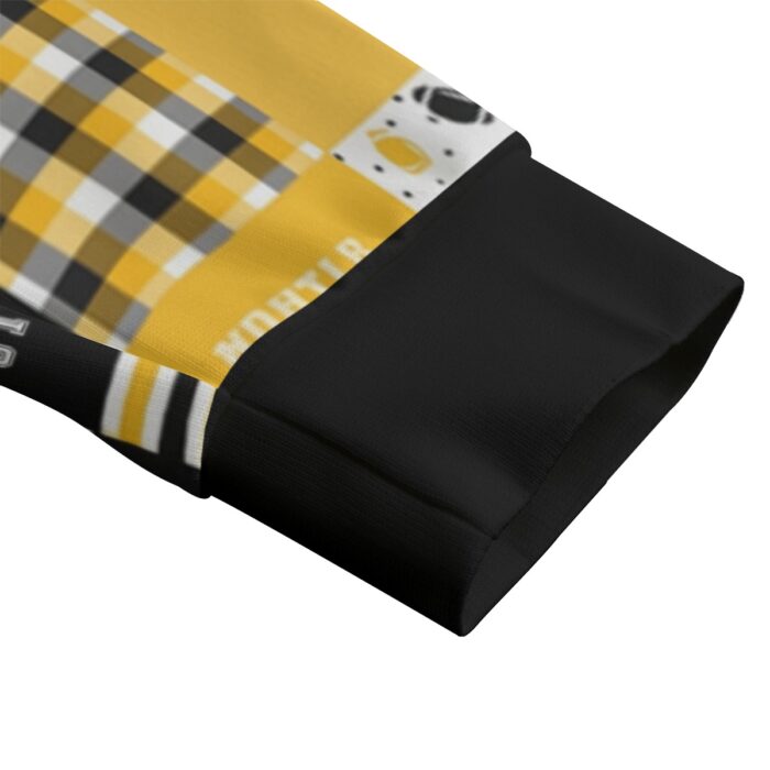 Pittsburgh Steelers Zubaz All-Over Print Unisex Lapel Collar Sweater - Image 1