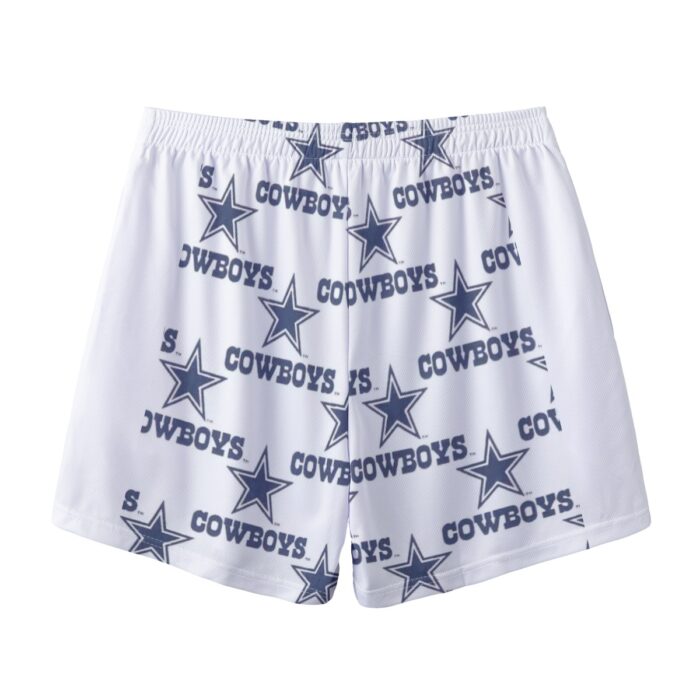 Dallas Cowboys Zubaz All-Over Print Men's Pocket Customizable Shorts - Image 5