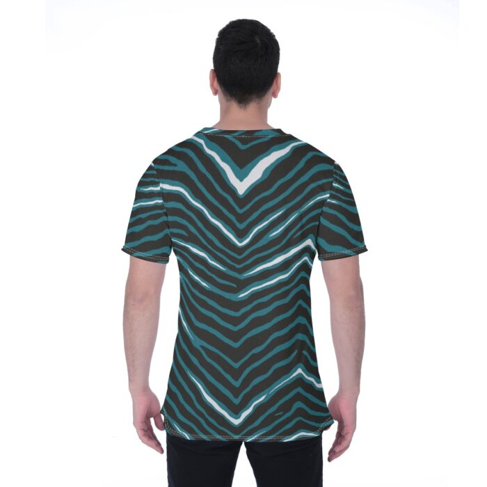 Philadelphia Eagles Zubaz All-Over Print Men's T-shirt | Birdseye - Image 6
