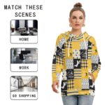 Pittsburgh Steelers Zubaz All-Over Print Women's Hoodie With Double Hood