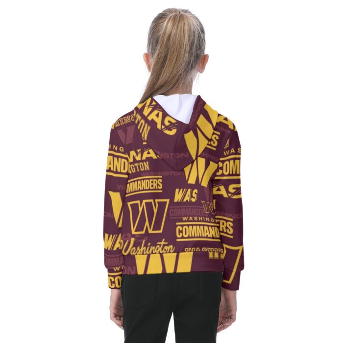 Washington Commanders  Oversized Kid's Hoodie - Image 4