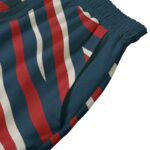 New England Patriots Zubaz All-Over Print Women's Shorts With Drawstring | Rayon - Image 4