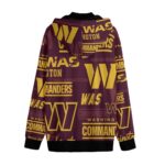 Washington Commanders Men's Varsity Jacket - Image 2