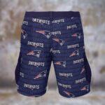 New England Patriots navy Cargo Shorts - Image 2