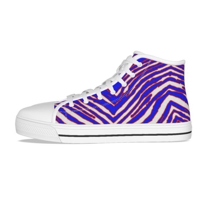 Buffalo Bills Zubaz Men's Canvas Shoes - Image 3