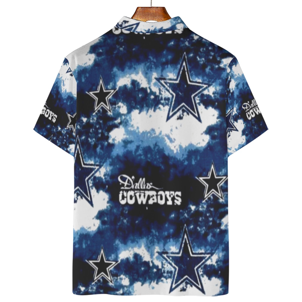Dallas Cowboys Zubaz All-Over Print Men's Polo Shirt | 180GSM
