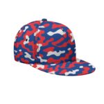 Buffalo Bills Zubaz All-Over Print Flat-Brim Baseball Cap With Box