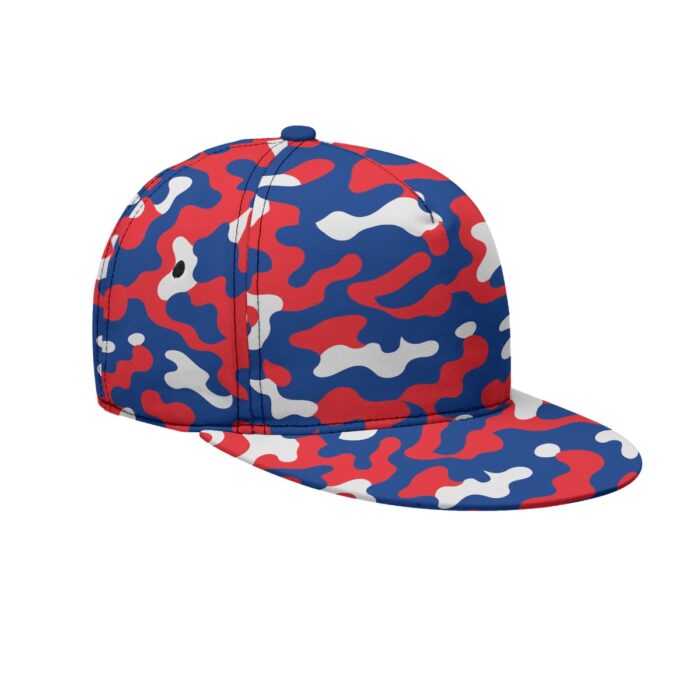 Buffalo Bills Zubaz All-Over Print Flat-Brim Baseball Cap With Box - Image 1