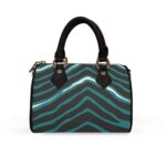 Philadelphia Eagles Zubaz Classic Barrel-Shaped PU Leather Handbag - Image 10