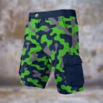 Seattle Seahawks camo Cargo Shorts - Image 2