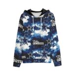 Dallas Cowboys Zubaz All-Over Print Men's Pullover Hoodie | Interlock - Image 4
